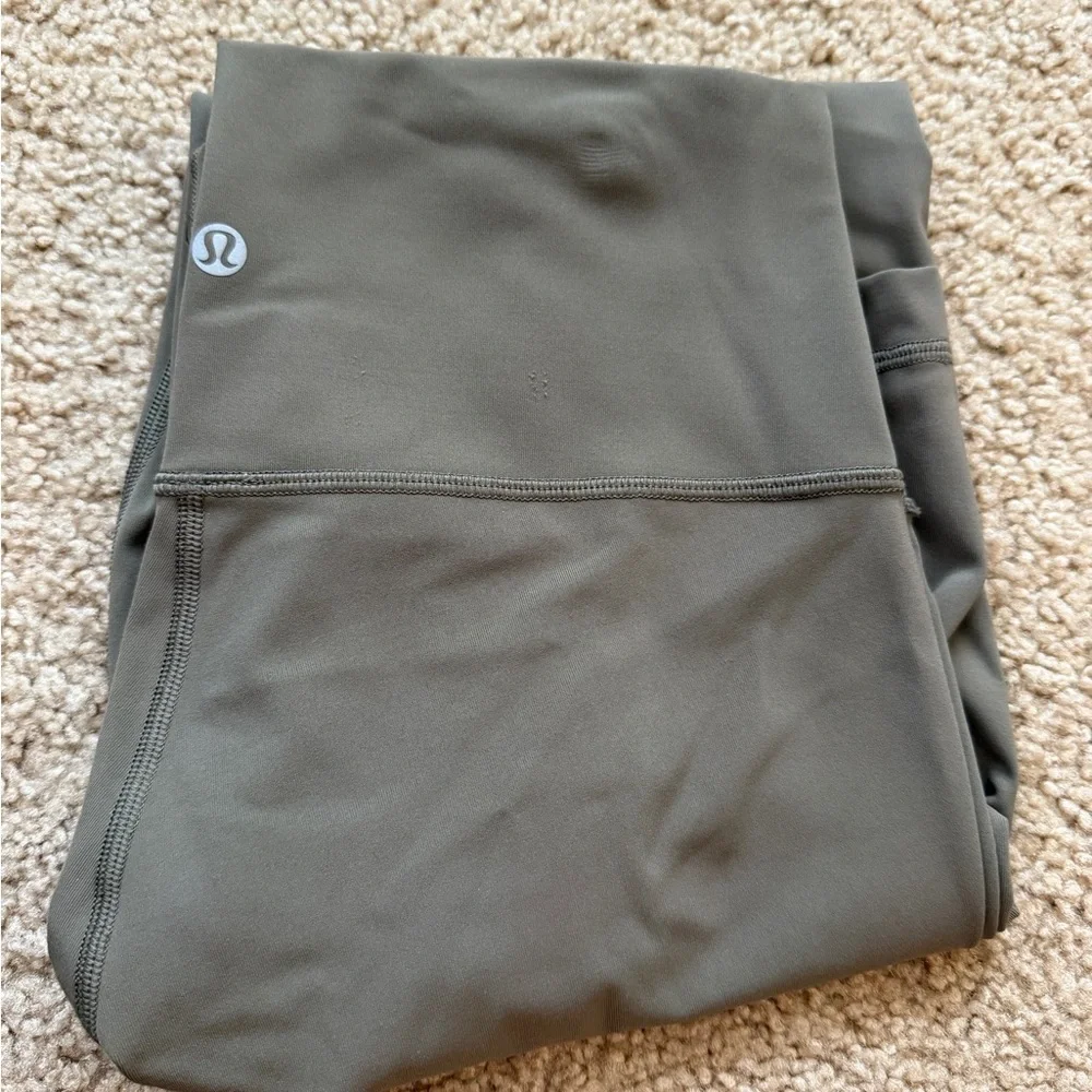 lululemon athletica Olive Green Leggings
